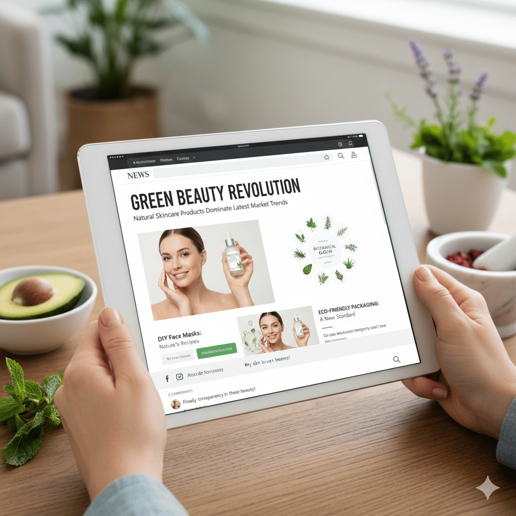Article index of natural skin care news and articles